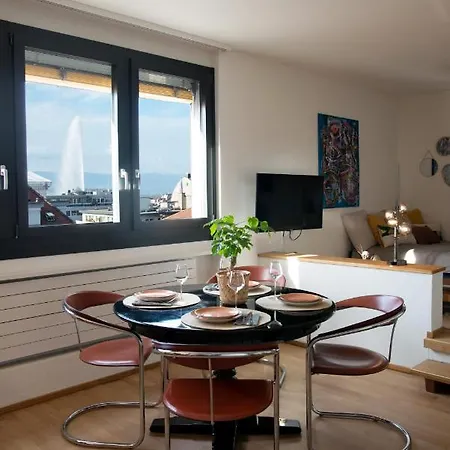 Apartament Wowappartements Vue Sur Le Jet D'eau Genewa